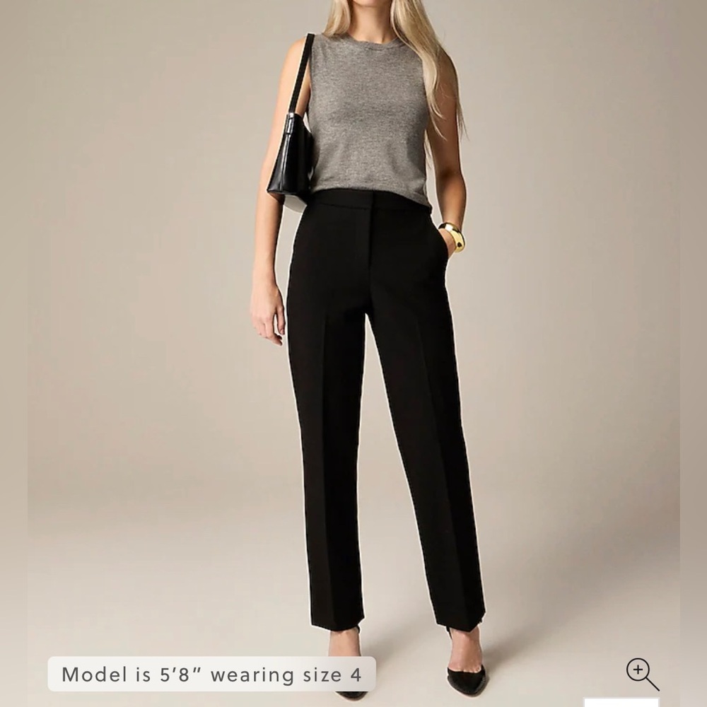 NWT J. Crew Kate straight-leg pant in Four Season stretch